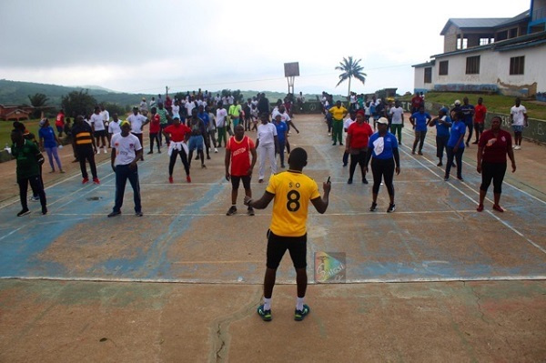 Teachers who participated in the health walk