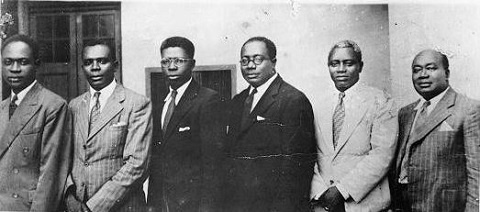 The big six are credited for Ghana's independence fight