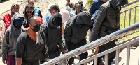 Eight students are still in police custody following their arrest last month