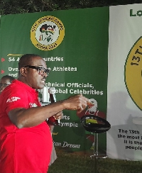 Dr. Kwaku Ofosu-Asare, Executive Chairman of the LOC for the 13th African Games