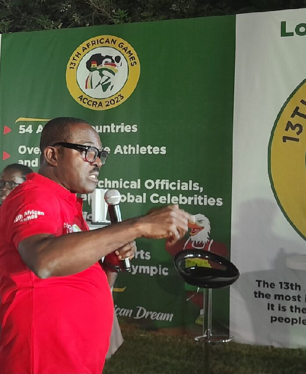 Dr. Kwaku Ofosu-Asare, Executive Chairman of the LOC for the 13th African Games