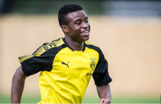 Borussia Dortmund forward, Youssoufa Moukoko