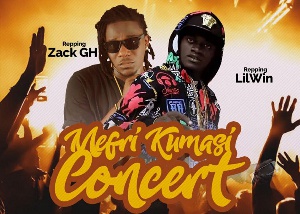 Lilwin and Zack GH are the headline artiste for Mefiri Kumasi' concert 17