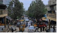 People walk in Mekelle as fighting escalates in Ethiopia’s Tigray region