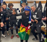 Watch as Fatawu Issahaku entertains Leicester teammates with Azonto