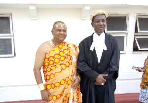 Nana Oseadeayo Akumfi Ameyaw IV Omanhene has completed his study at the Ghana Law School