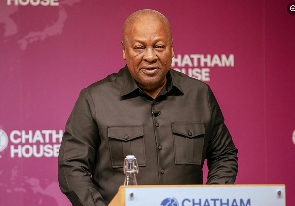 John Dramani Mahama was Ghana's president