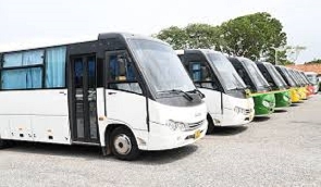 MASLOC presented a total of 83 buses to the Ghana Road Transport Union