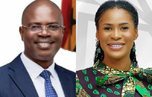 TDC Ghana boss, Courage Makafui Nunekpeku (L) and Ebi Bright (R)