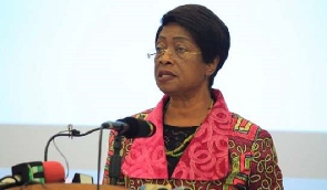 Outgoing Chief Justice, Sophia Akuffo