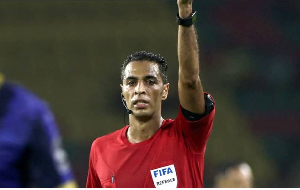 Referee Omar Amin Mohamed