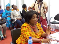 Madam Cecelia Dapaah, Minister for Sanitation and Water Resources