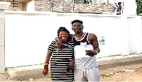 Shatta Wale and his mother
