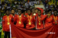 Black Princesses after winning gold at the 2023 African Games
