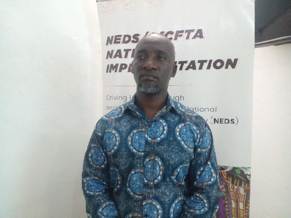 Mr. Chris Amponsah Sackey, Volta and Oti Regional Director, GEPA