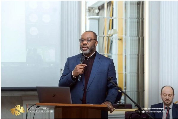 Energy Minister, Dr Mathew Opoku Prempeh