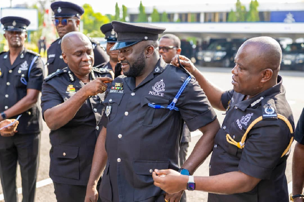 100 other personnel across various ranks of the Ghana Police Service have been promoted