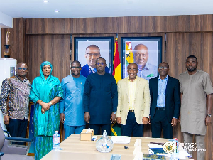 John Abdulai Jinapor has inaugurated the Board of Prestea Sankofa Gold Limited