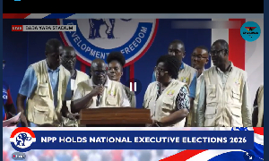 The EC is announcing the winners following the completion of voting and the counting of ballots