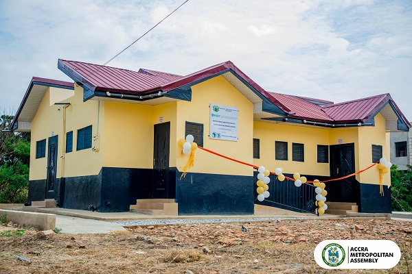 One of the newly-built schools