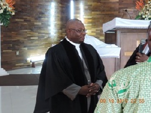 Reverend Ollenu inducted Minister of United Church