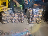 Some of the ammunition was was intercepted