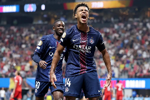 PSG face Madrid in the semi final of the CWC