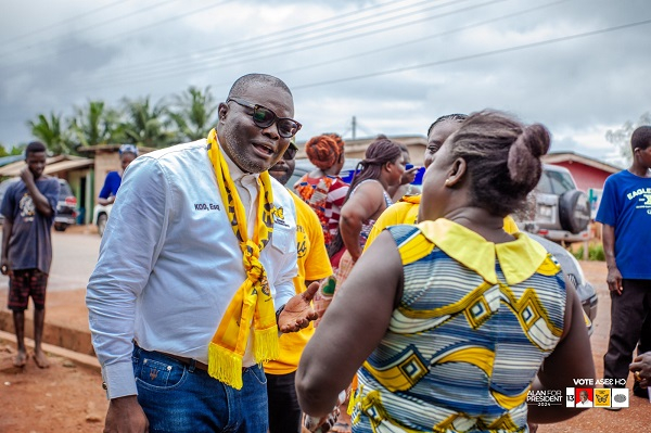 Kwame Owusu Danso, vice-presidential candidate of the Afrafranto Alliance