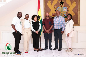 TapTap Send visits Ghana's new High Commissioner to the UK