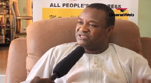 Hassan Ayariga, Flag bearer of All People's Congress