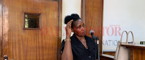 Robinah Mbabazi is the widow of the late former Director of the Criminal Investigations Department