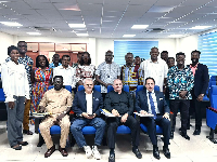 Ambassador of Lebanon to Ghana, H.E. Maher Kheir with some dignitaries