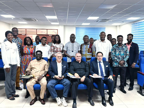 Ambassador of Lebanon to Ghana, H.E. Maher Kheir with some dignitaries