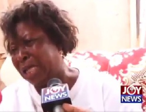 A dejected trader shares her plight following the President's eviction notice