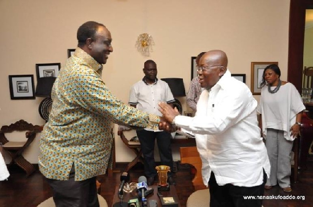 Alan Kyerematen and President Akufo-Addo