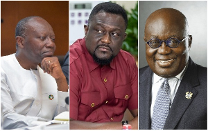 Ken Ofori-Atta, Samuel Dubik Mahama and Nana Addo Dankwa Akufo-Addo