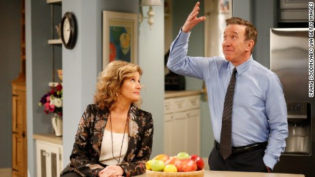 Nancy Travis and Tim Allen star in 'Last Man Standing.'