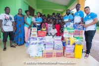 Jaddia Foundation team visited the Mothers Care Orphanage in Agona Swedru