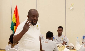 President of the Ghana Football Association (GFA), Kurt Okraku