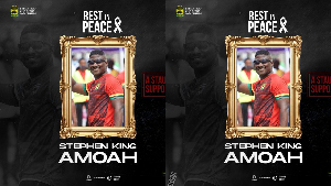 Steffen King Amoah was a staunch fan of Kotoko