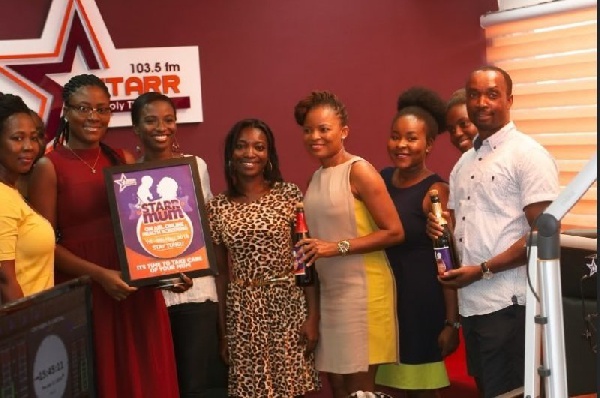 Flashback: Launch of Starr Mother's Day Health Screening. Dr Adjei at the far right.