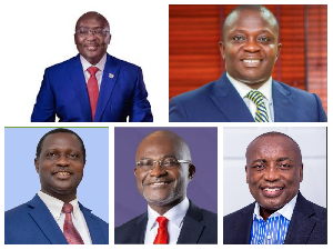 The five aspirants contesting the NPP presidential primary on January 31