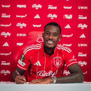 Hudson-Odoi has extended his contract at Nottingham Forest