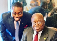 President Akufo-Addo and his lawyer, Kow Essuman