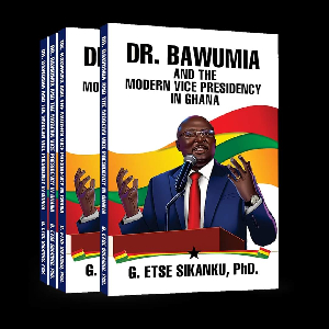 Professor Sikanku has authored a book titled 'Dr. Bawumia and the Modern Vice Presidency'