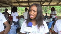 Matilda Boateng, the Executive Director of Colourful Steps Foundation