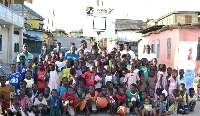 Group picture of beneficiaries of RYTHM-sponsored ANOPA Project