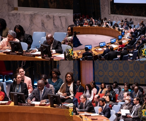 President Nana Addo Dankwa Akufo-Addo at the UN Security Council