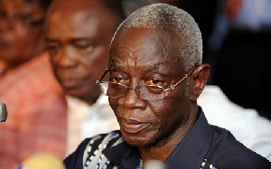 Former Chairperson of the Electoral Commission of Ghana, Dr. Afari Gyan