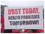 Residents protest over abandoned Dome-Kwabenya Road project